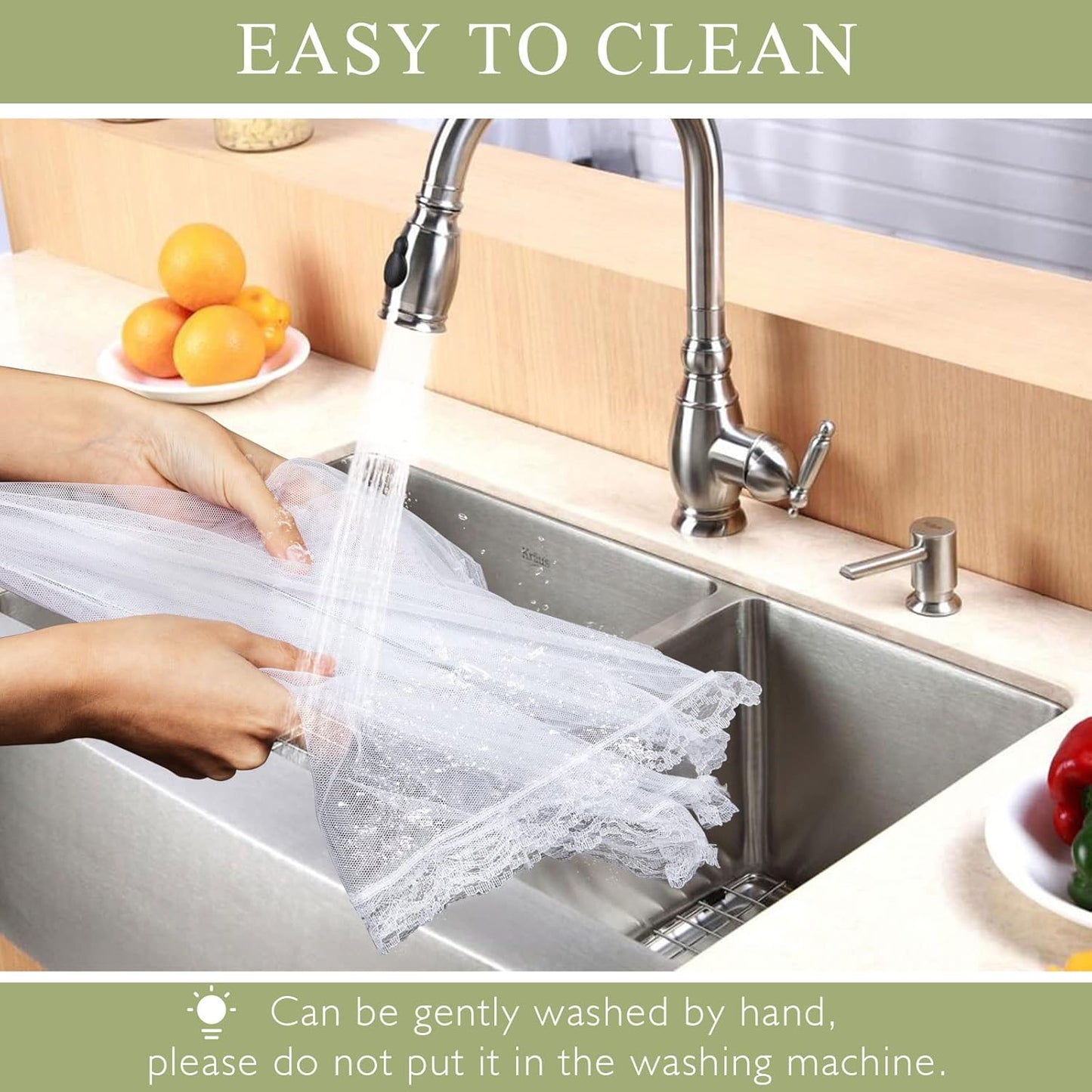 Food Covers Food Tent for Outside Mesh to Keep Bugs away, 2 Extra Large Size (40” x 24”) Reusable Collapsible Food Nets including Carry Bag,Ideal for Picnic Party BBQ Wedding Fruit