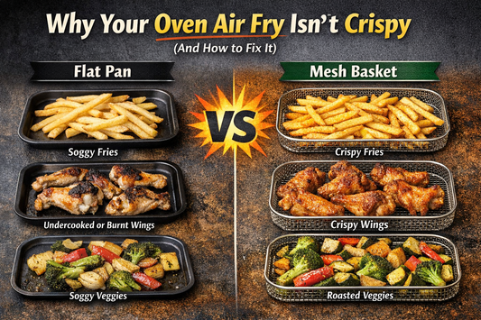 Why Your Oven Air Fry Isn't Crispy (And How to Fix It)