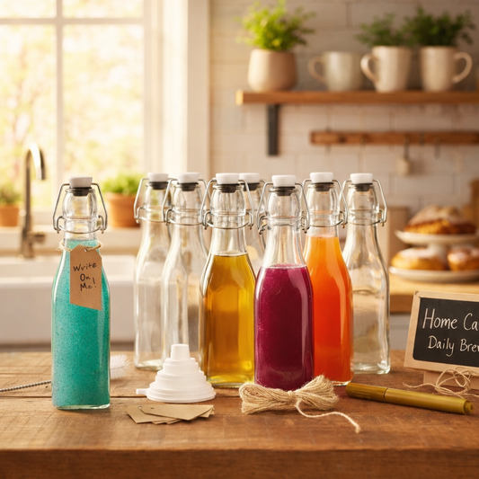 Why Home Café Lovers in the U.S. Stock Up on 12oz Swing-Top Bottles