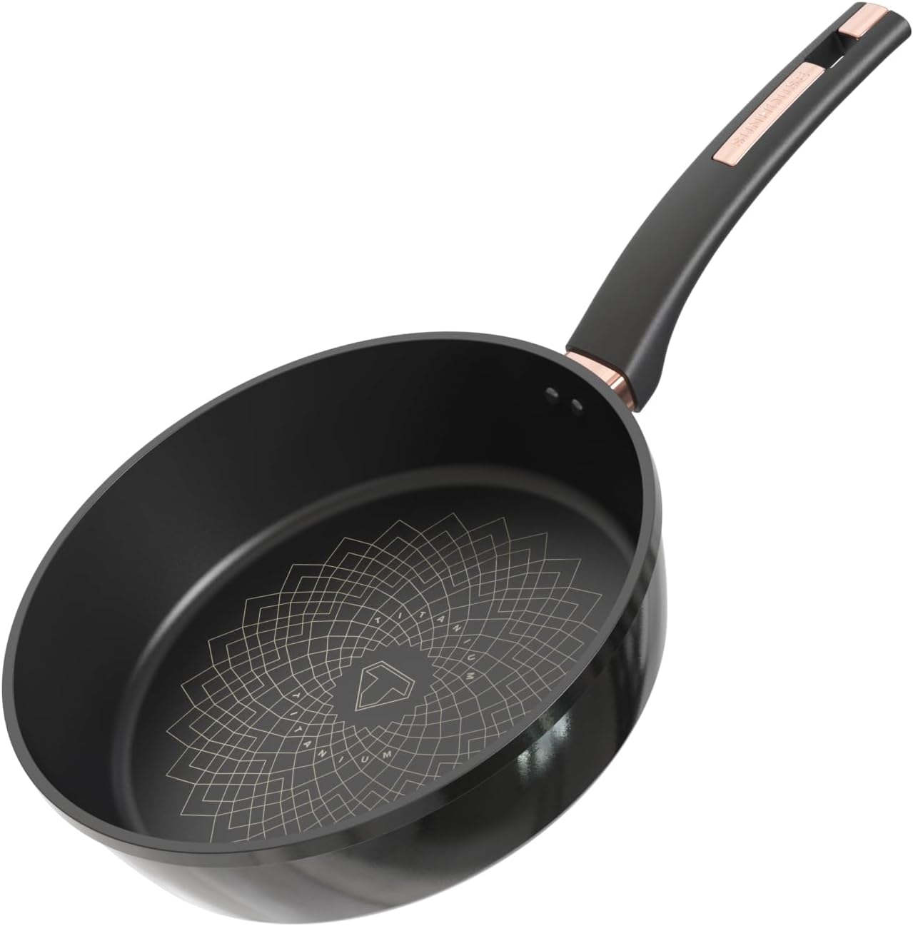 Saucepan for Cooking (FRY PAN (Titanium), 10 inch)