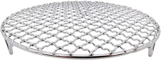 Versatile Round 304 Stainless Steel Cooling Rack Baking,Heat Resistant Rust Proof Sturdy Durable Dia 11.6"
