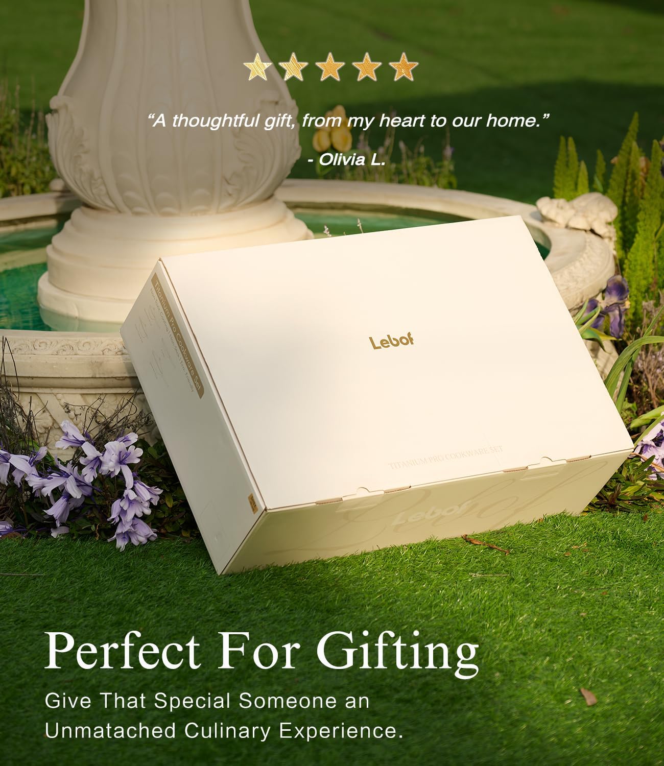 Nonstick Ceramic Cookware Set (7 Piece)–Titanium Cast Aluminum Pots and Pans Set with Lids, Non Toxic PFAS-Free Compatible with All Stovetops–Jet Black