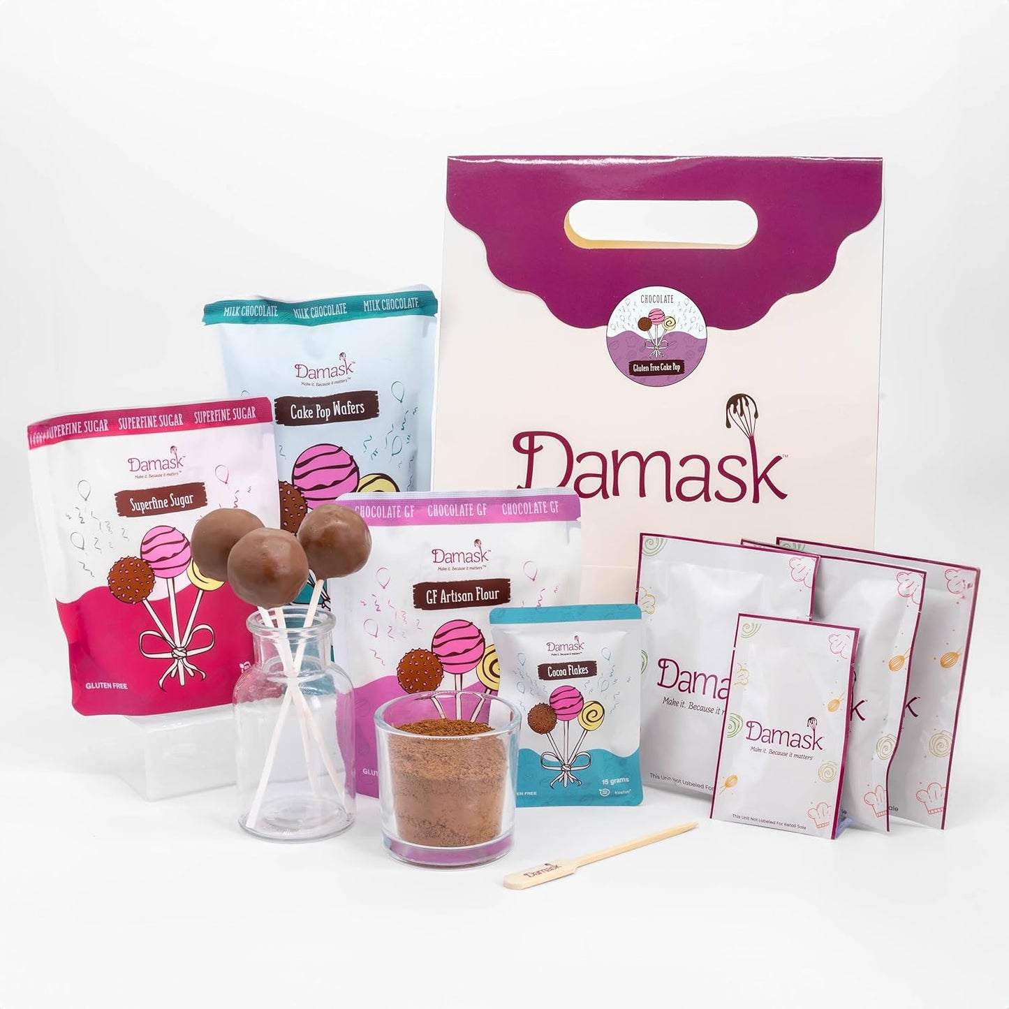 Gluten-Free Chocolate Cake Pop Kit - Milk Chocolate Coating